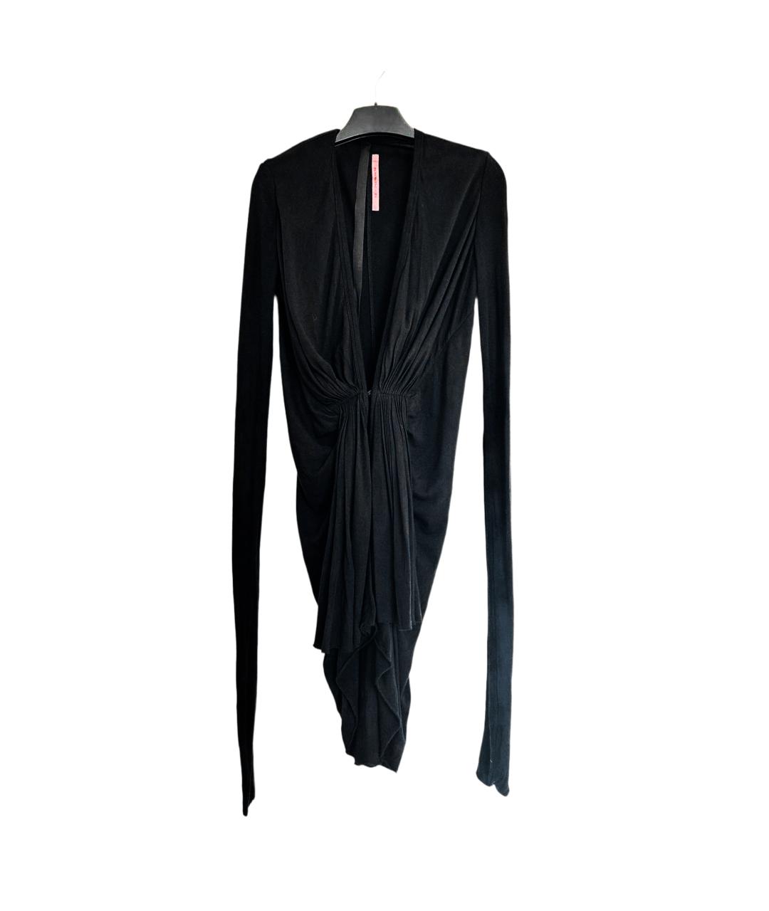 RICK OWENS Черный кардиган, фото 7