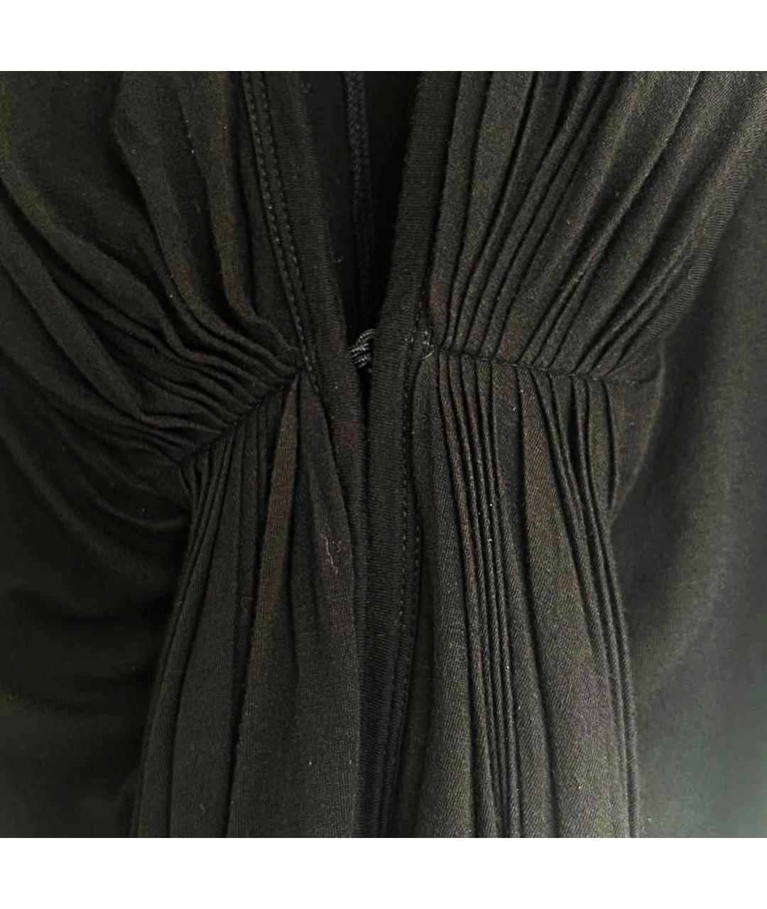 RICK OWENS Черный кардиган, фото 4