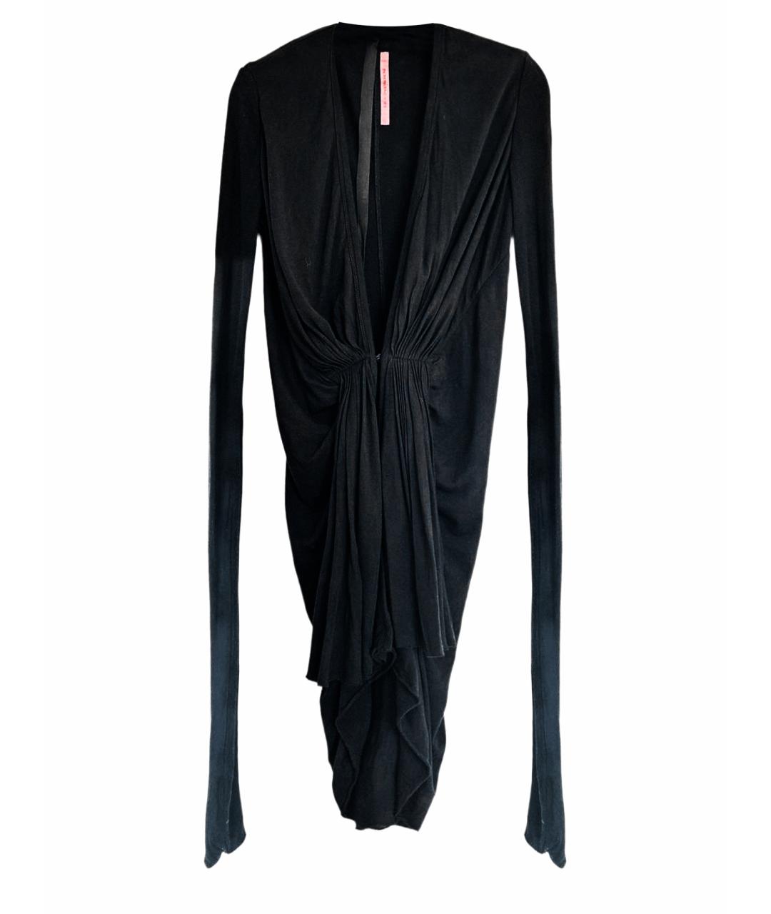 RICK OWENS Черный кардиган, фото 1