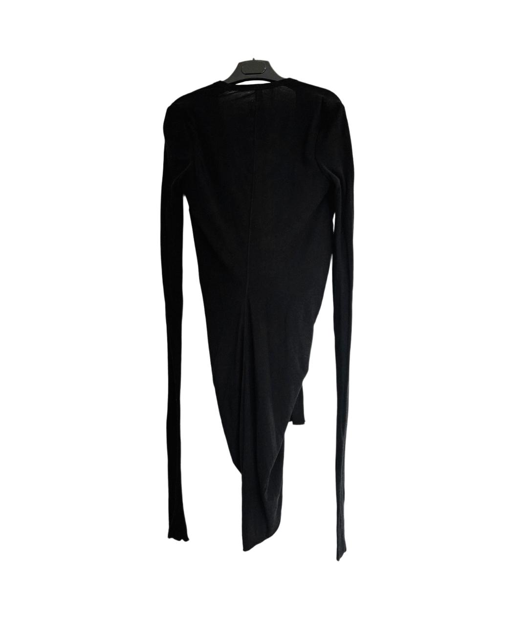 RICK OWENS Черный кардиган, фото 3