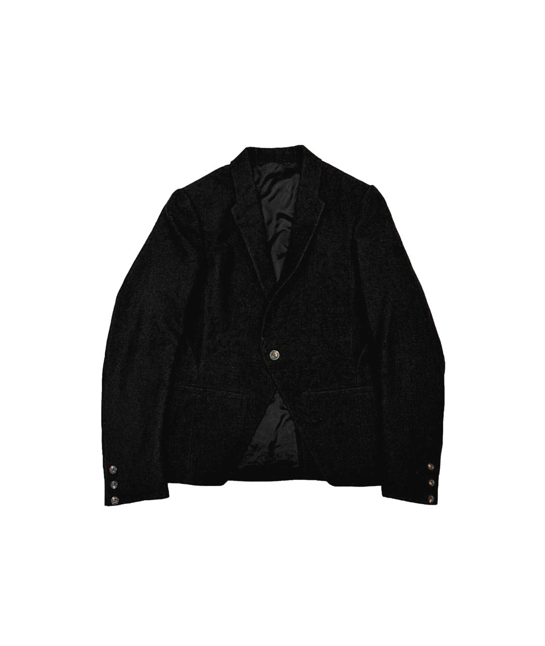 RICK OWENS Черный шерстяной пиджак, фото 7