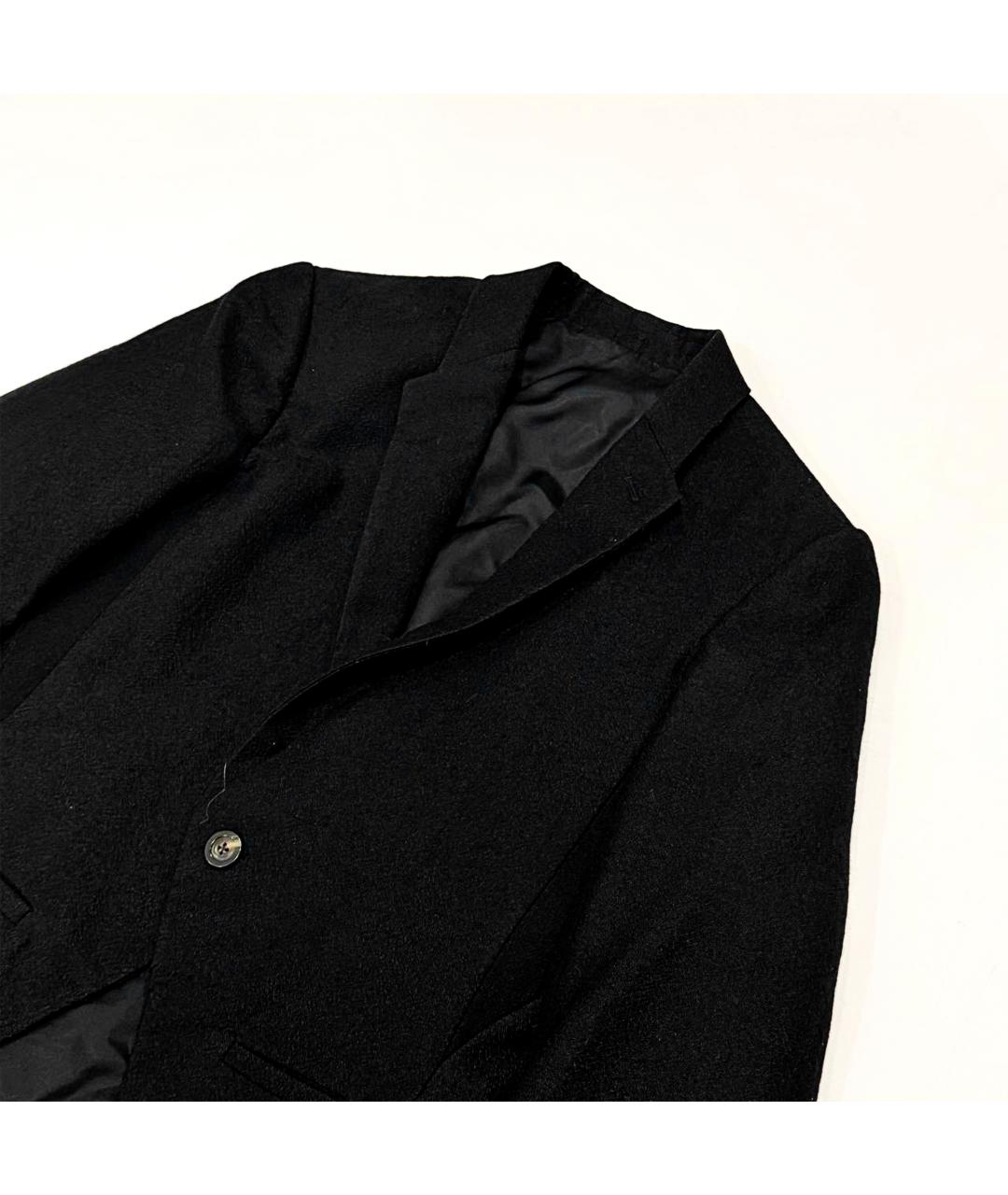 RICK OWENS Черный шерстяной пиджак, фото 3