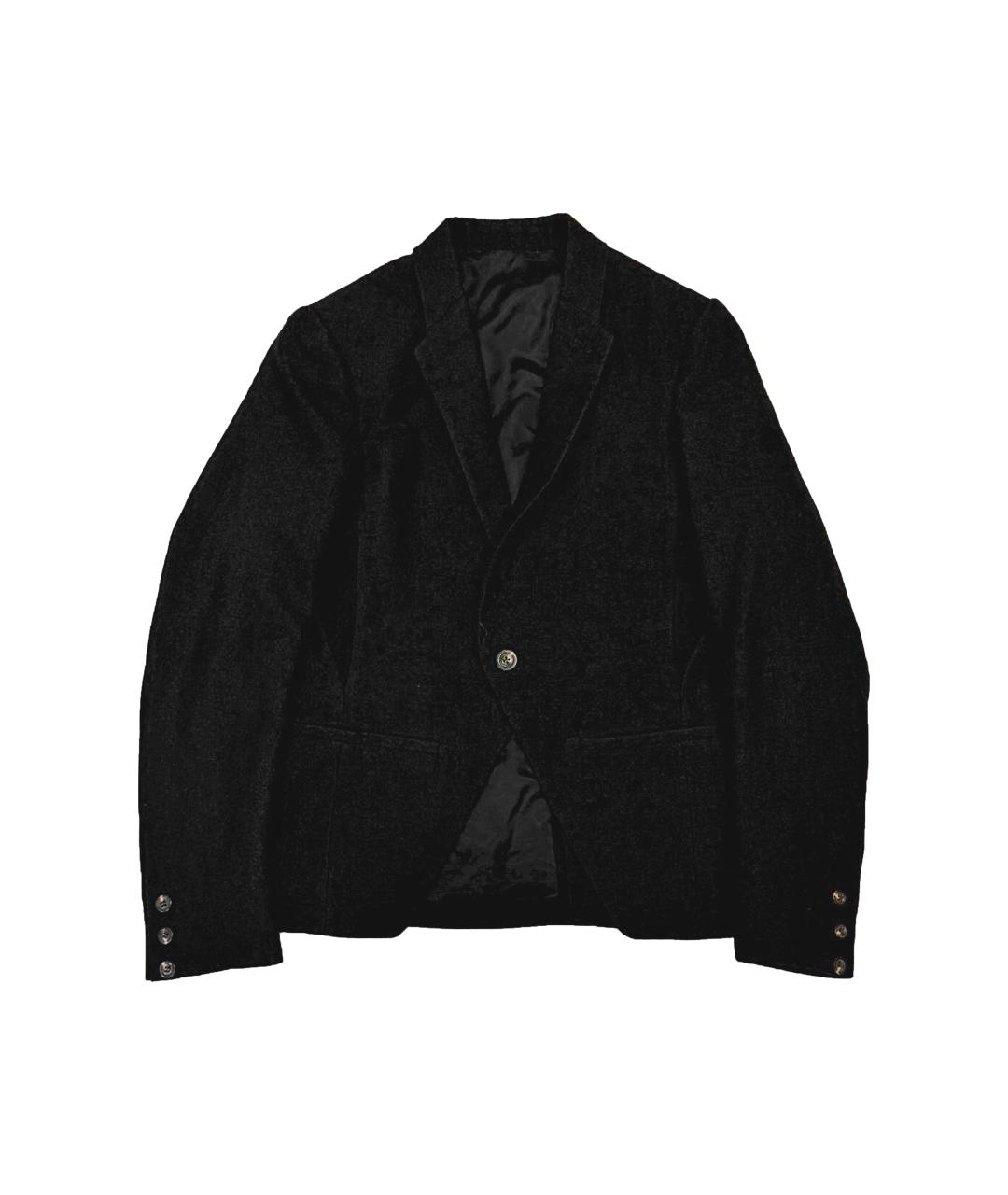 RICK OWENS Черный шерстяной пиджак, фото 2