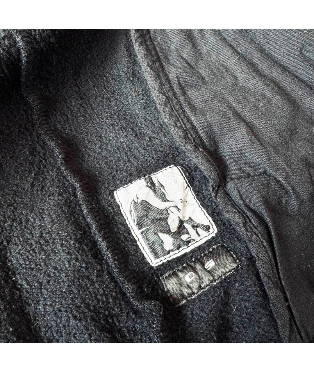RICK OWENS Черная кожаная куртка, фото 6