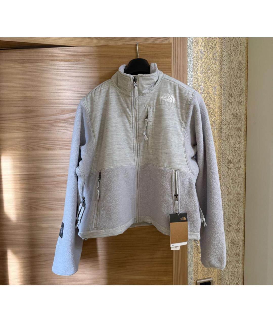 THE NORTH FACE Серая полиэстеровая куртка, фото 2