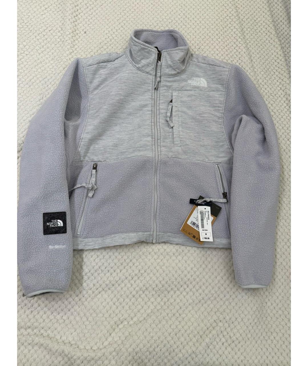 THE NORTH FACE Серая полиэстеровая куртка, фото 4