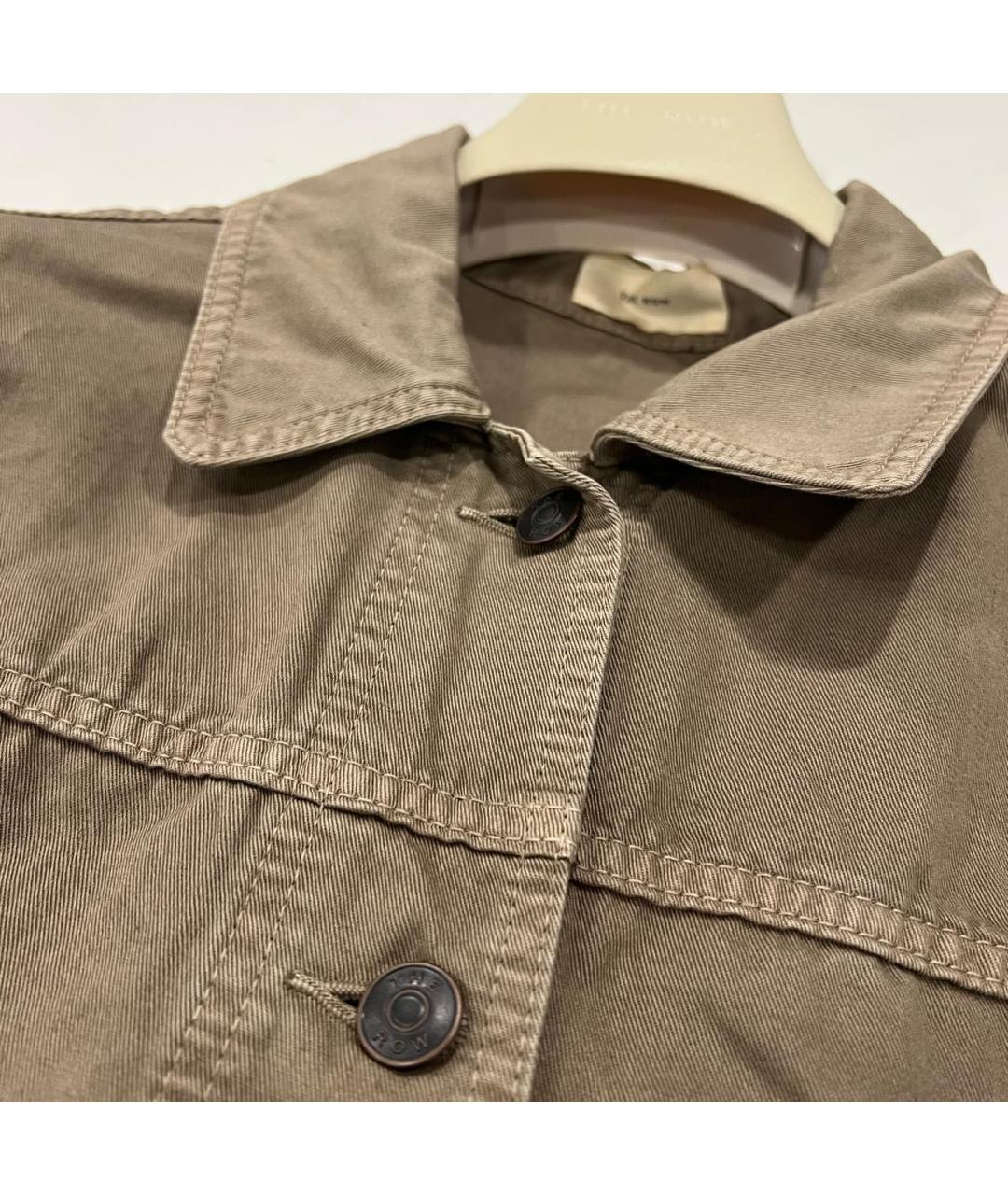 THE ROW Бежевая рубашка, фото 3