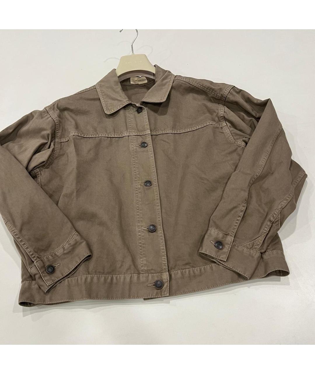 THE ROW Бежевая рубашка, фото 2