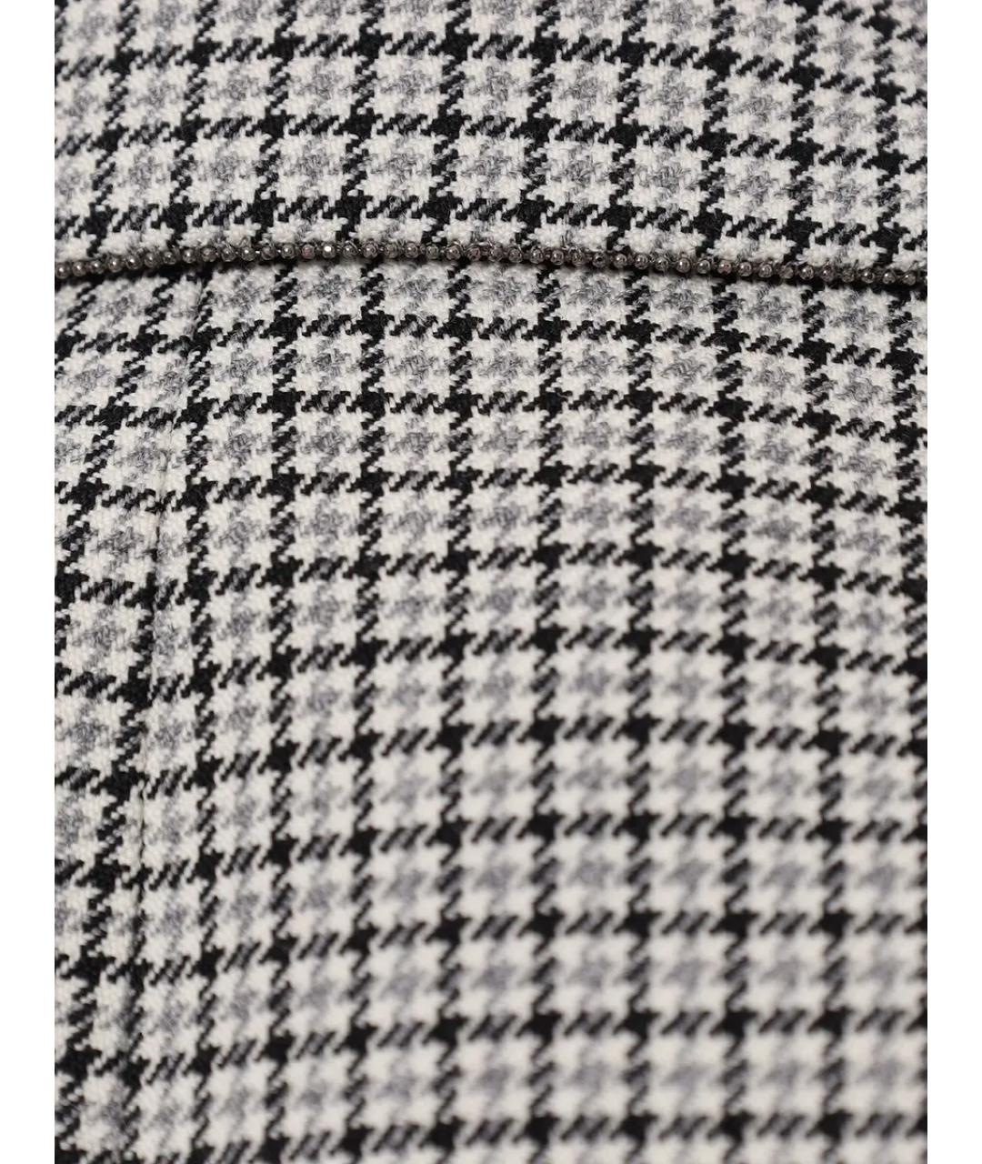 FABIANA FILIPPI Серый шерстяной жакет/пиджак, фото 3