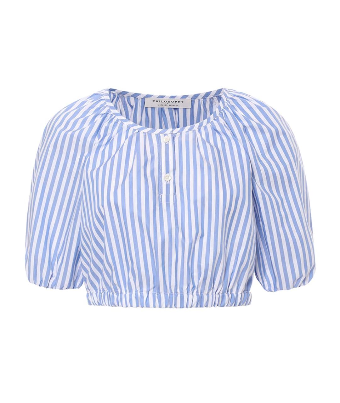 PHILOSOPHY DI LORENZO SERAFINI Мульти полиамидовая блузы, фото 1