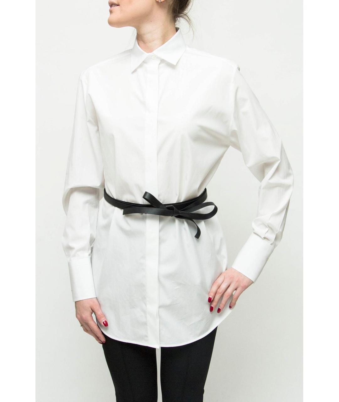 VALENTINO Белая хлопковая рубашка, фото 4