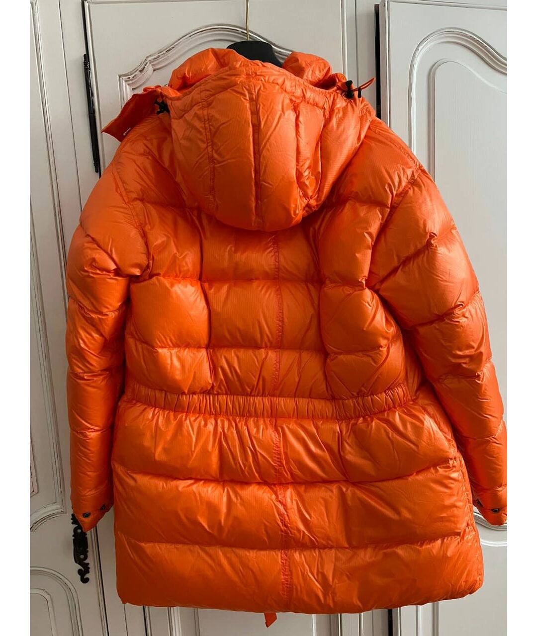 R13 Оранжевая полиэстеровая куртка, фото 3