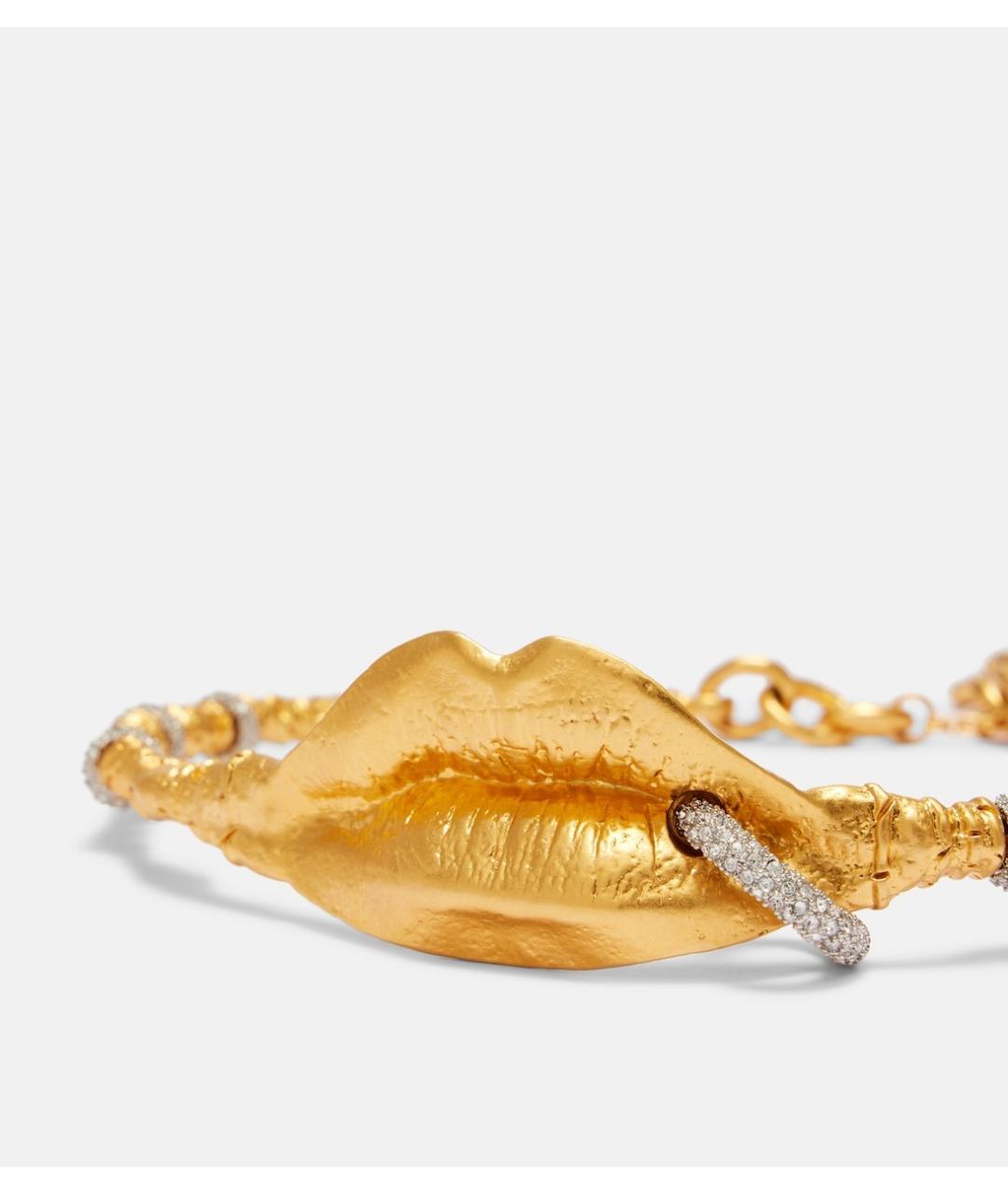 SCHIAPARELLI Золотой латунный чокер, фото 2