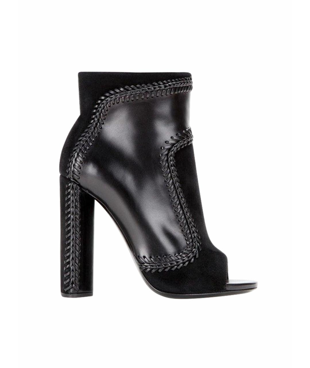 TOM FORD Черные замшевые ботильоны, фото 1