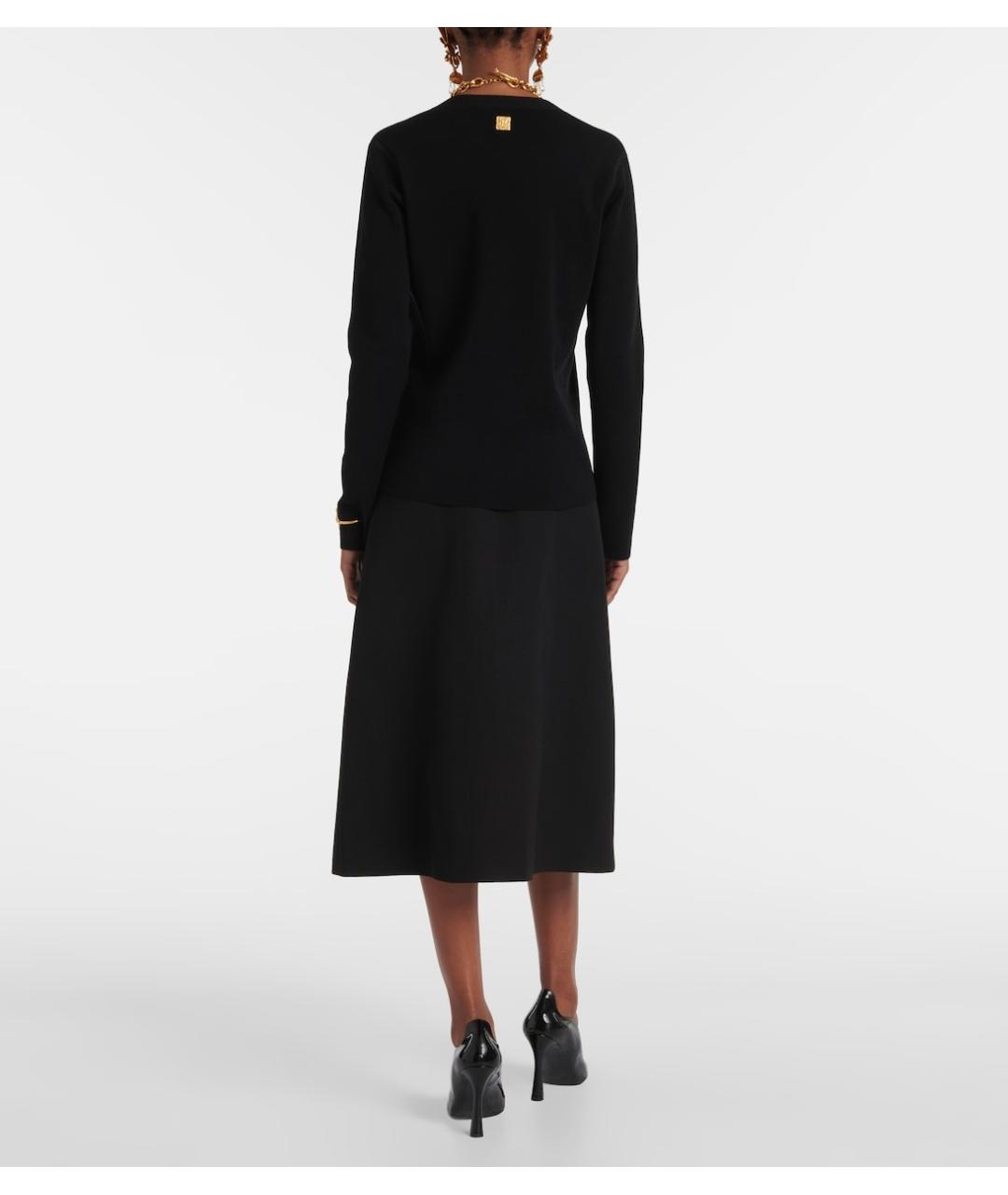 SCHIAPARELLI Черный шерстяной кардиган, фото 3