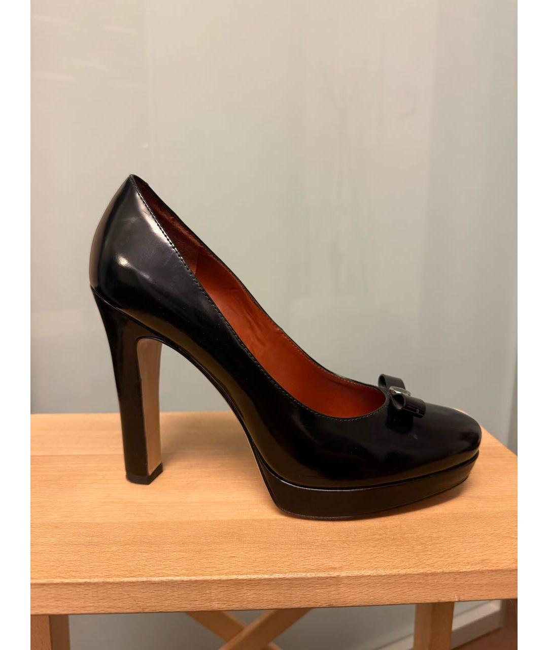 MARC JACOBS Черные кожаные туфли, фото 7