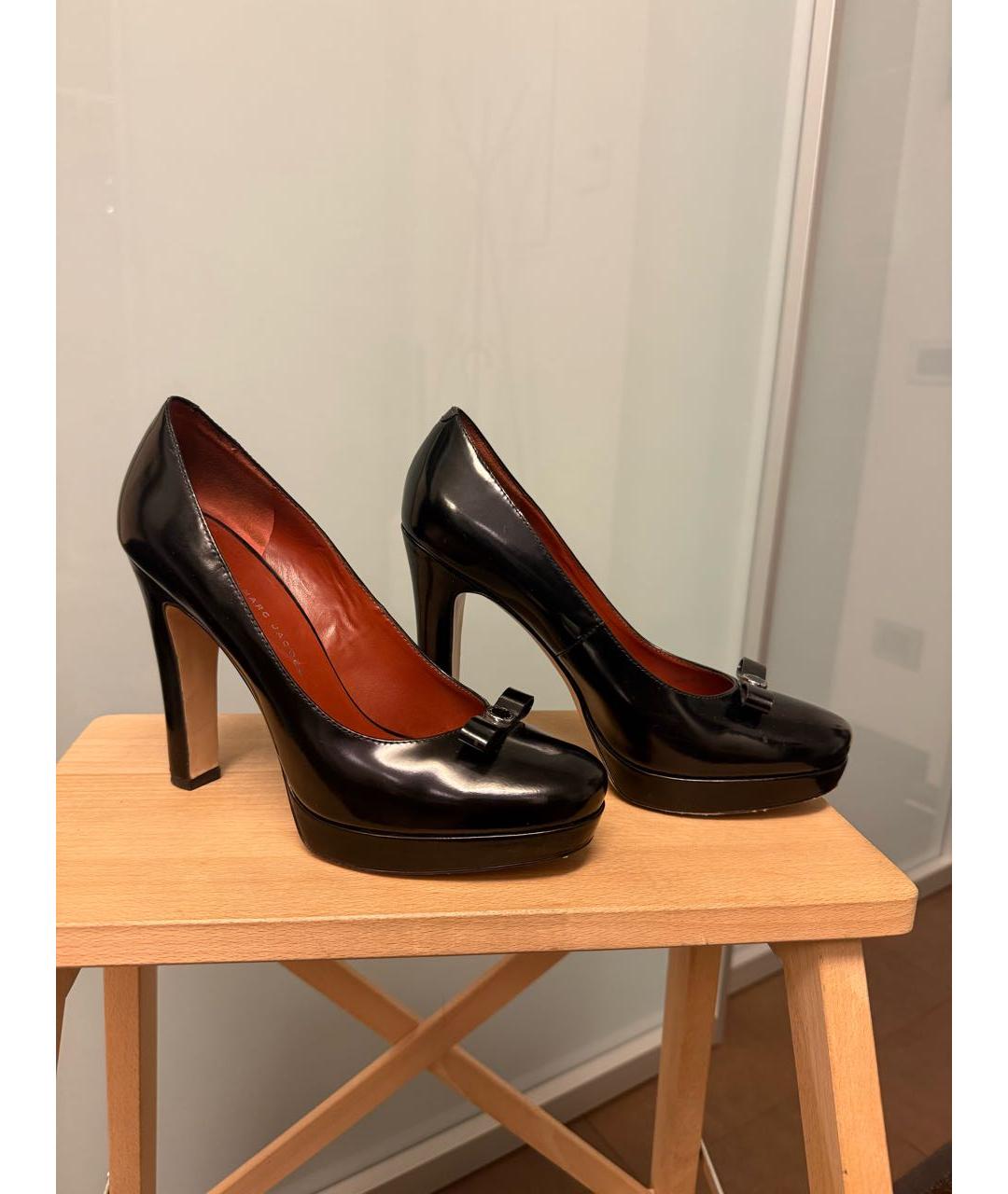 MARC JACOBS Черные кожаные туфли, фото 6