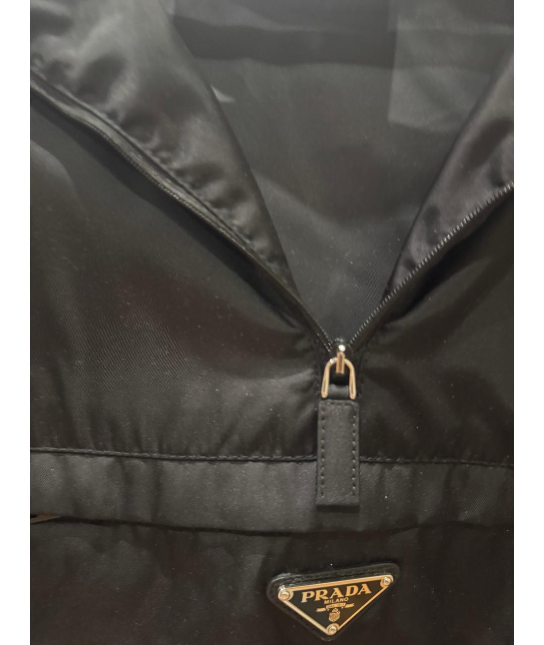 PRADA Черная куртка, фото 4