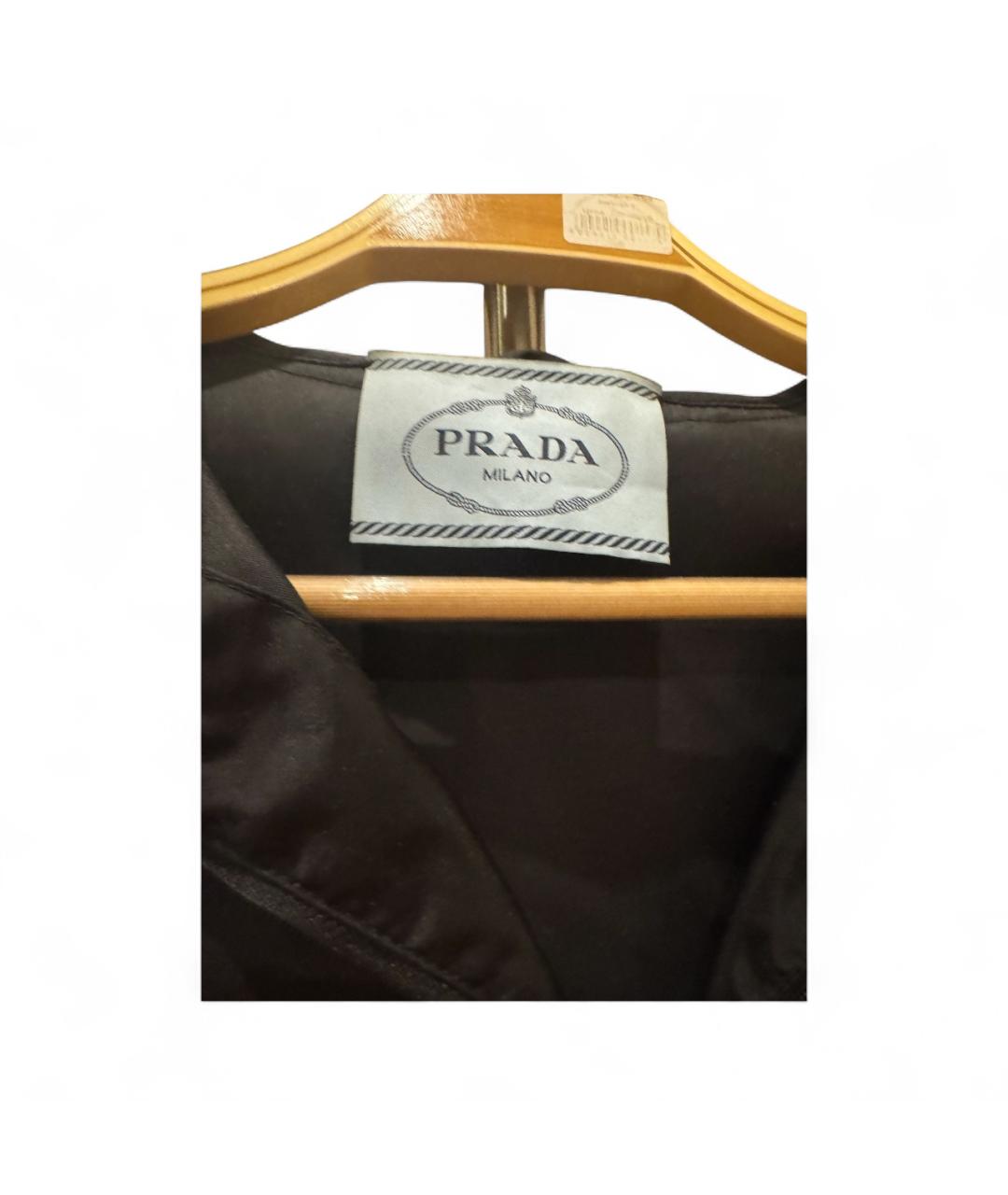 PRADA Черная куртка, фото 3