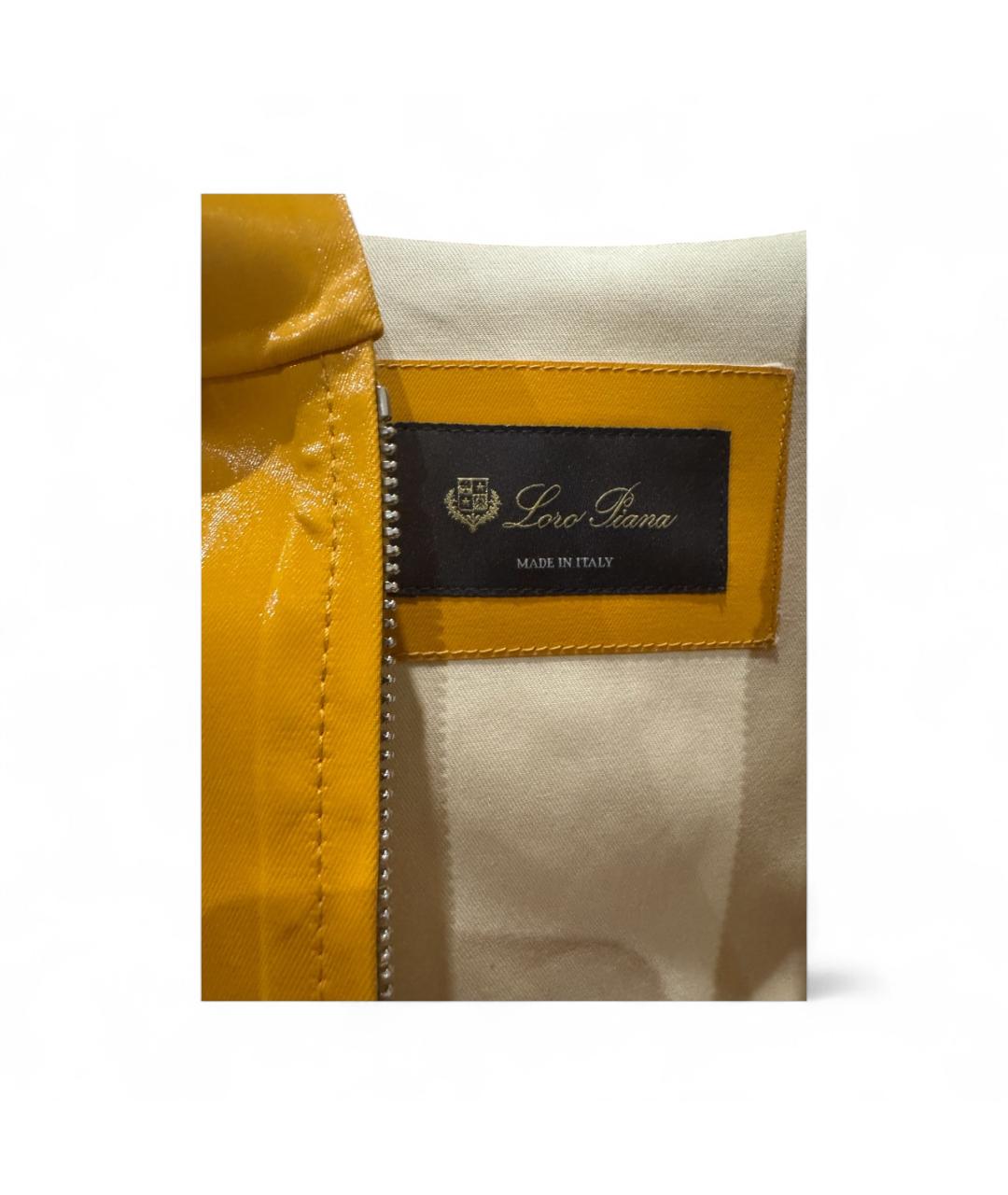 LORO PIANA Желтая куртка, фото 3