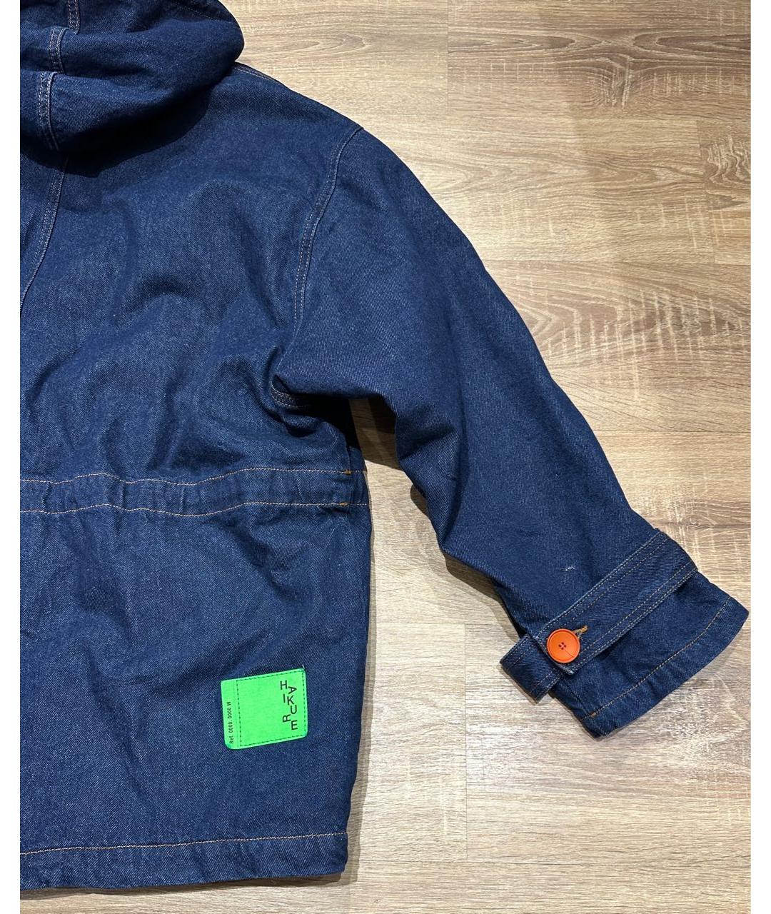 HAIKURE Темно-синяя деним парка, фото 4