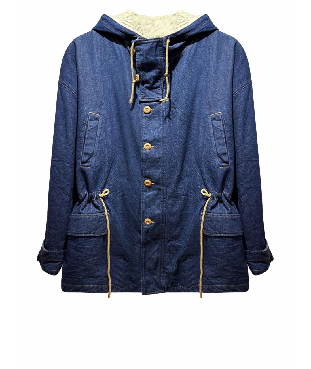HAIKURE Темно-синяя деним парка, фото 1