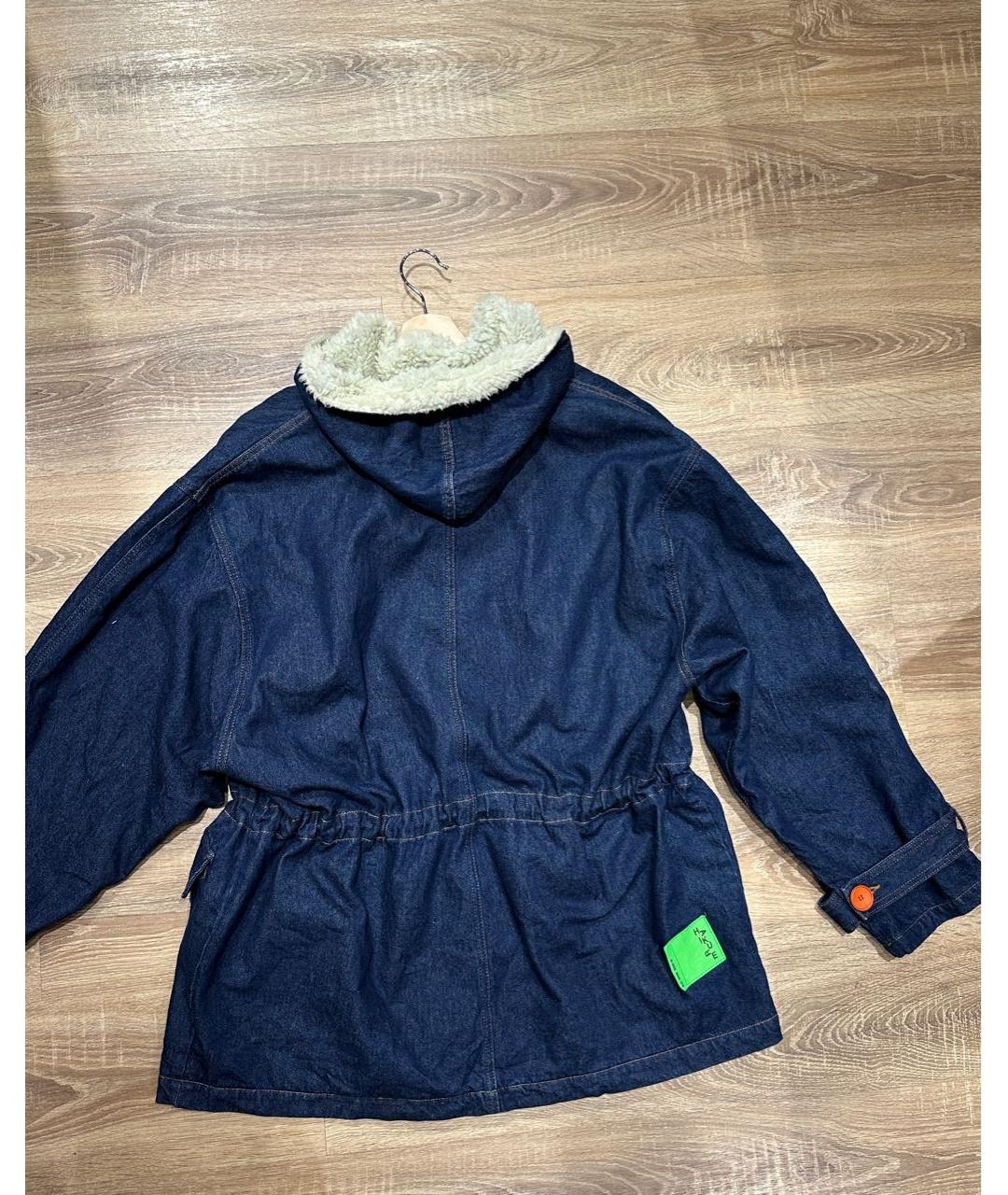 HAIKURE Темно-синяя деним парка, фото 2