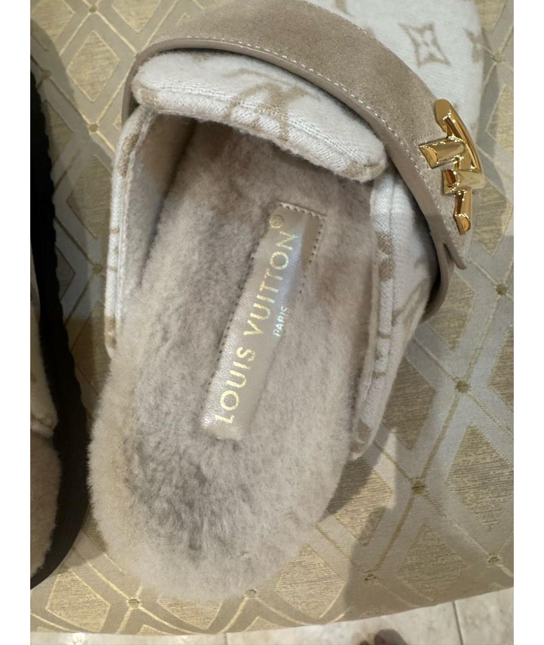 LOUIS VUITTON Белые мюли, фото 6