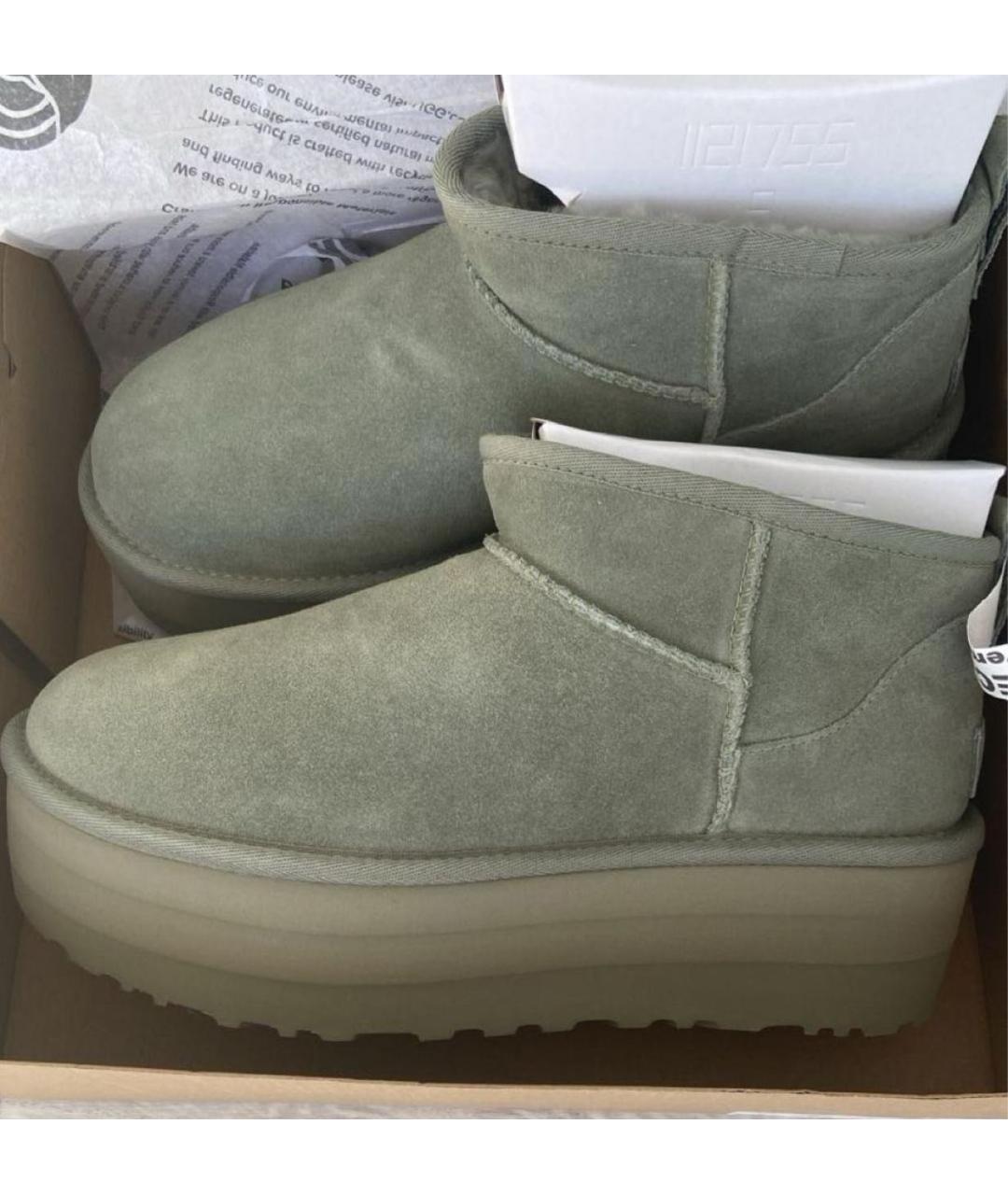 UGG AUSTRALIA Замшевые сапоги, фото 3