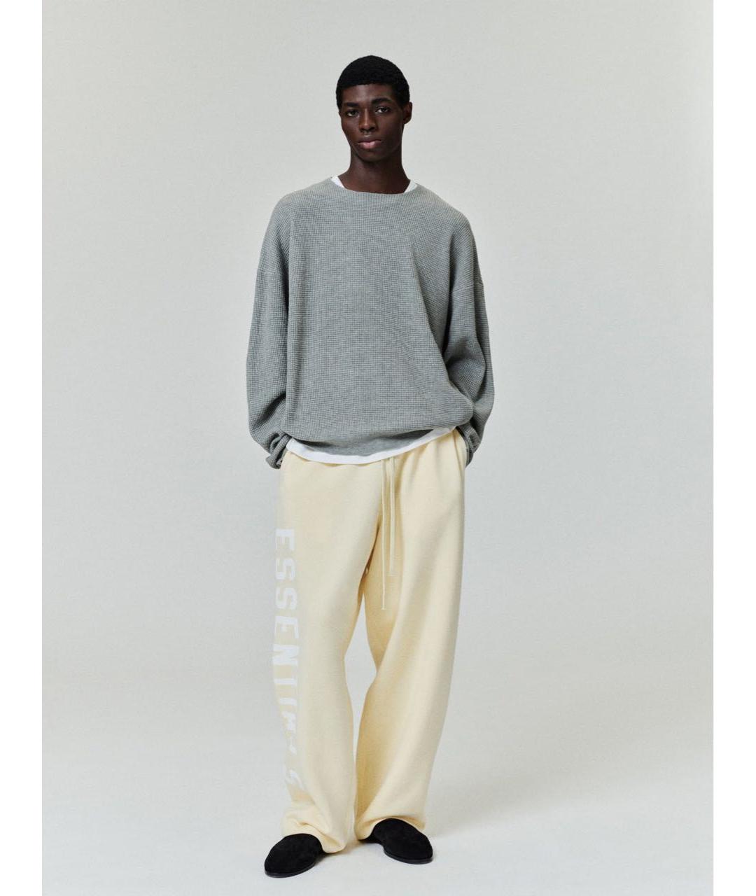FEAR OF GOD ESSENTIALS Серый полиэстеровый джемпер / свитер, фото 4