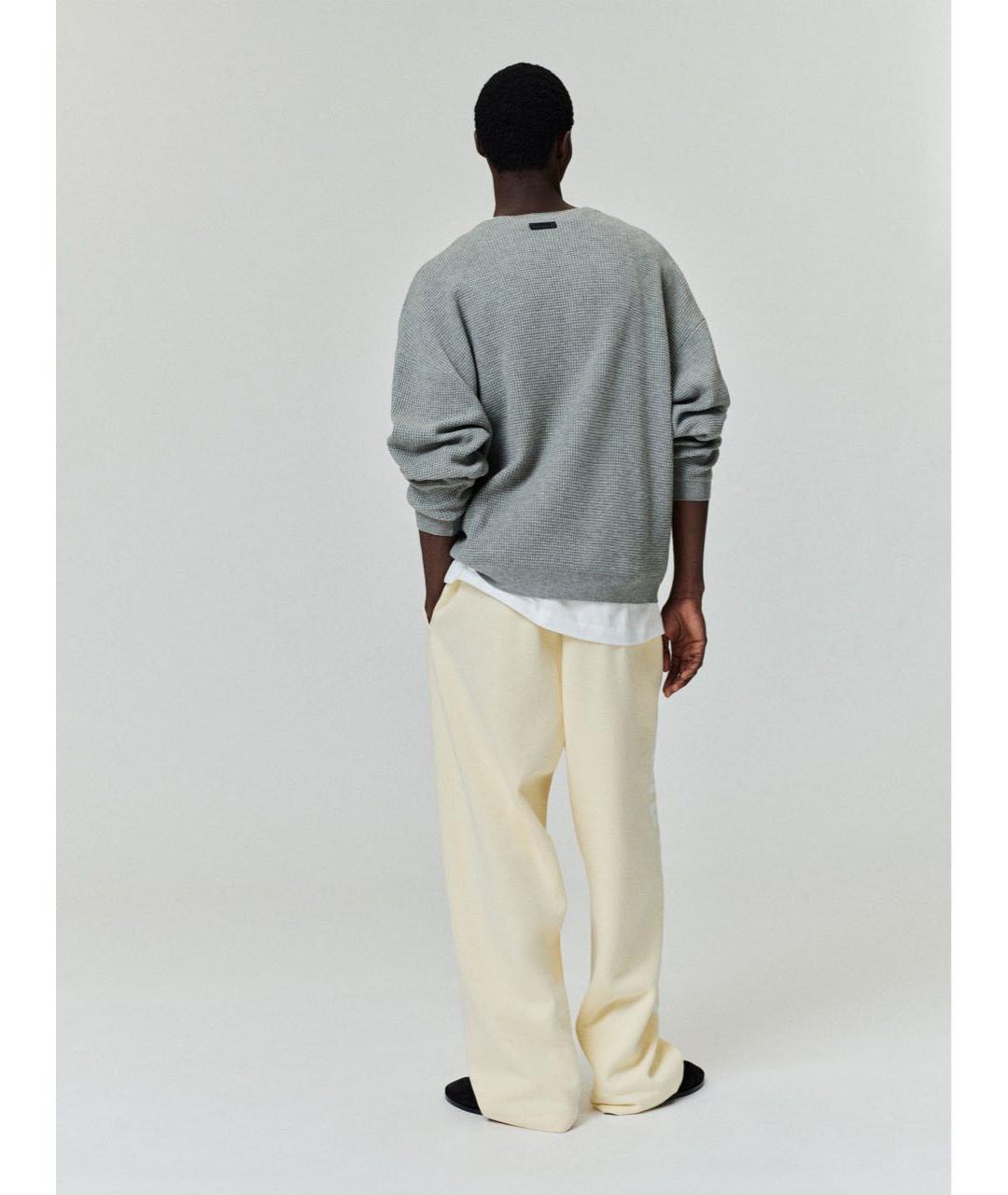 FEAR OF GOD ESSENTIALS Серый полиэстеровый джемпер / свитер, фото 5