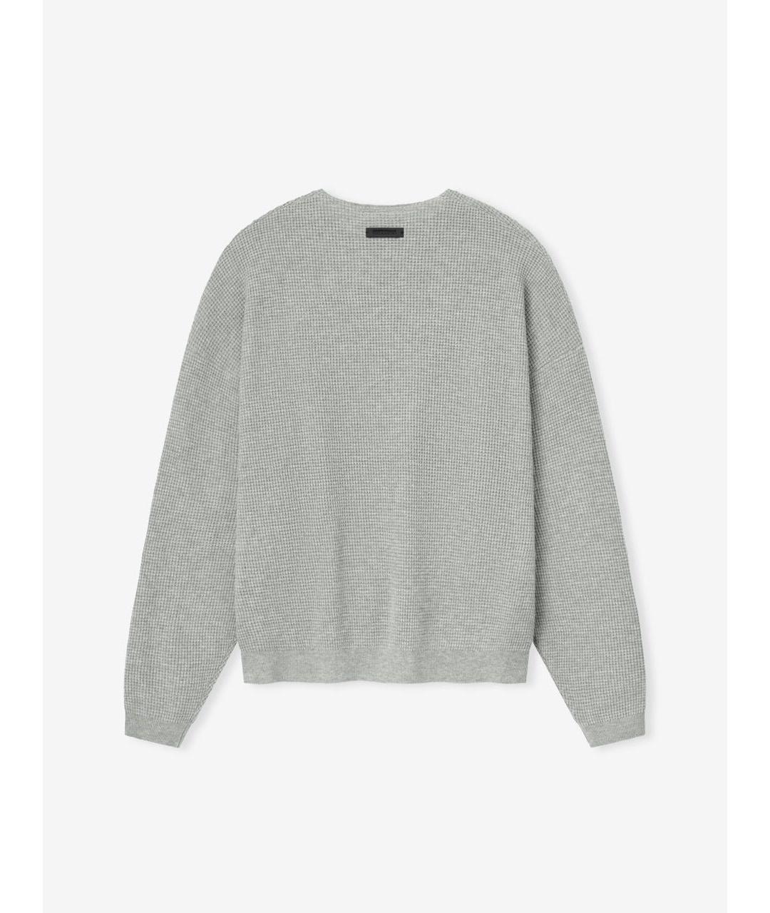 FEAR OF GOD ESSENTIALS Серый полиэстеровый джемпер / свитер, фото 2