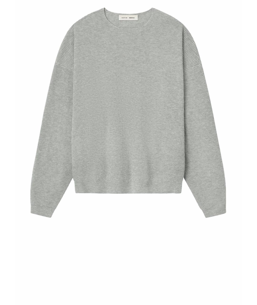FEAR OF GOD ESSENTIALS Серый полиэстеровый джемпер / свитер, фото 1