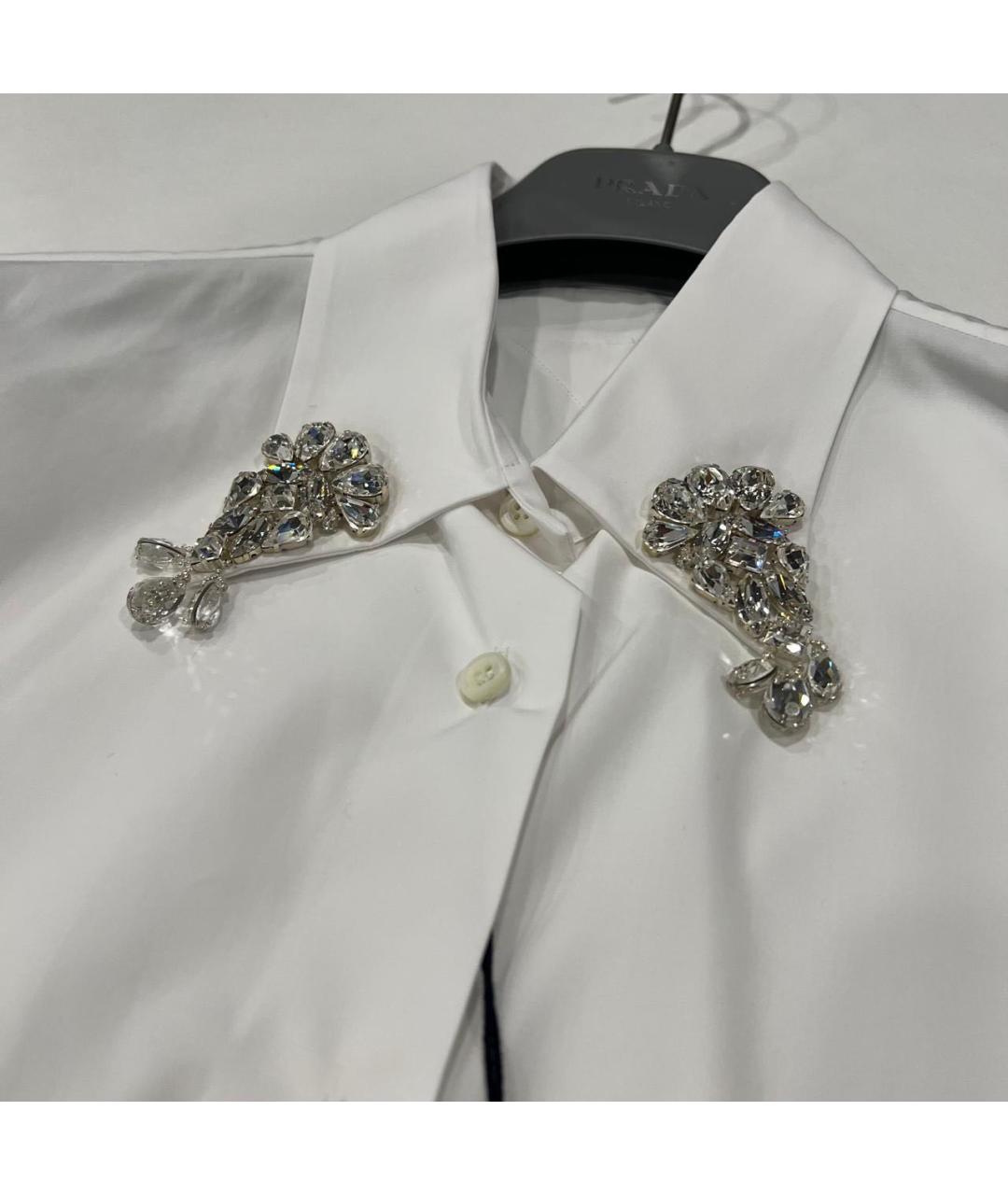PRADA Белая рубашка, фото 4