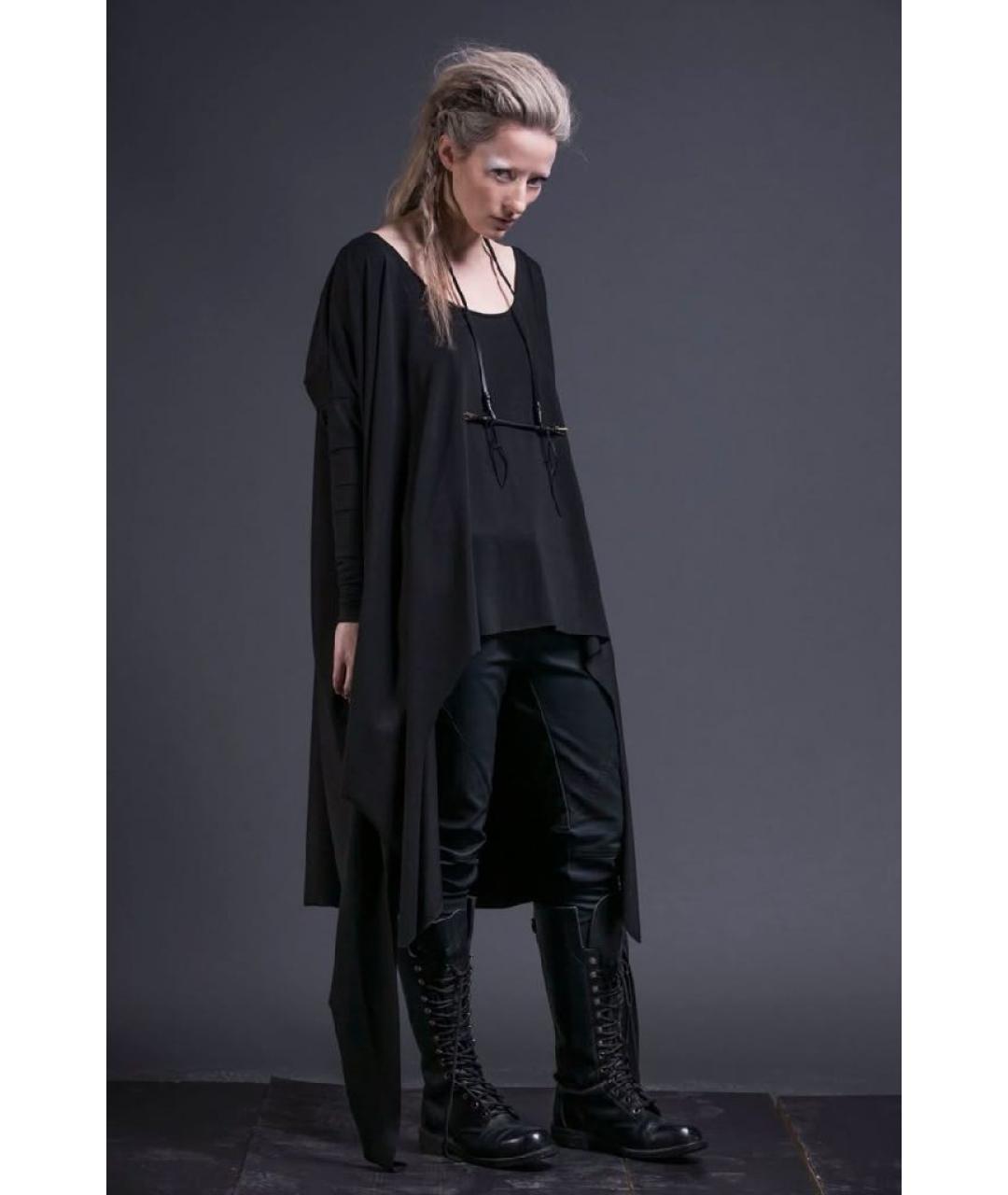 RICK OWENS Черный шерстяной кардиган, фото 8