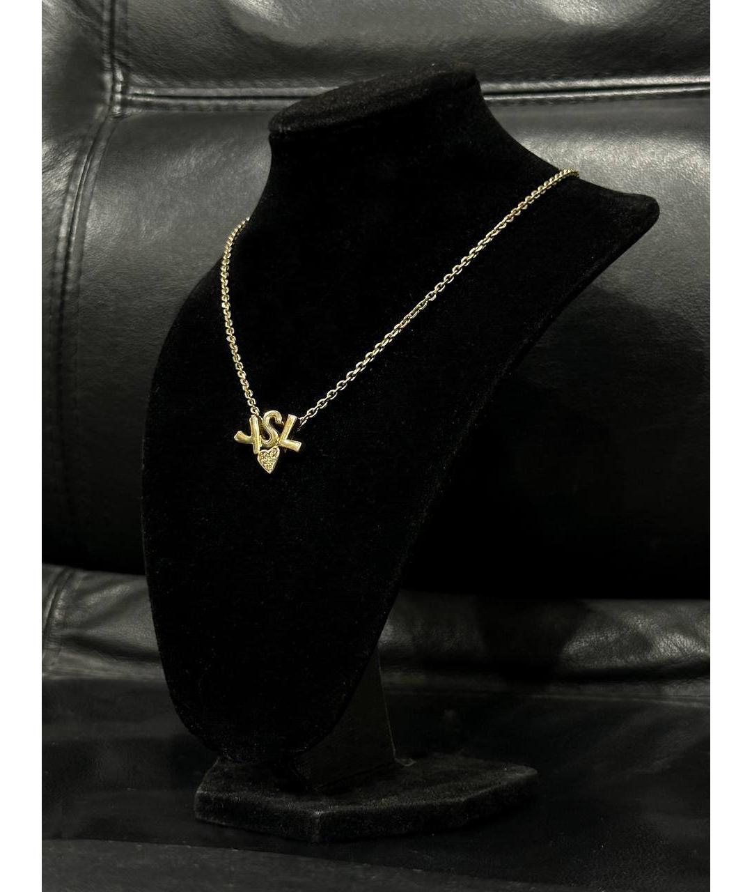 YVES SAINT LAURENT BEAUTY Золотое колье, фото 5