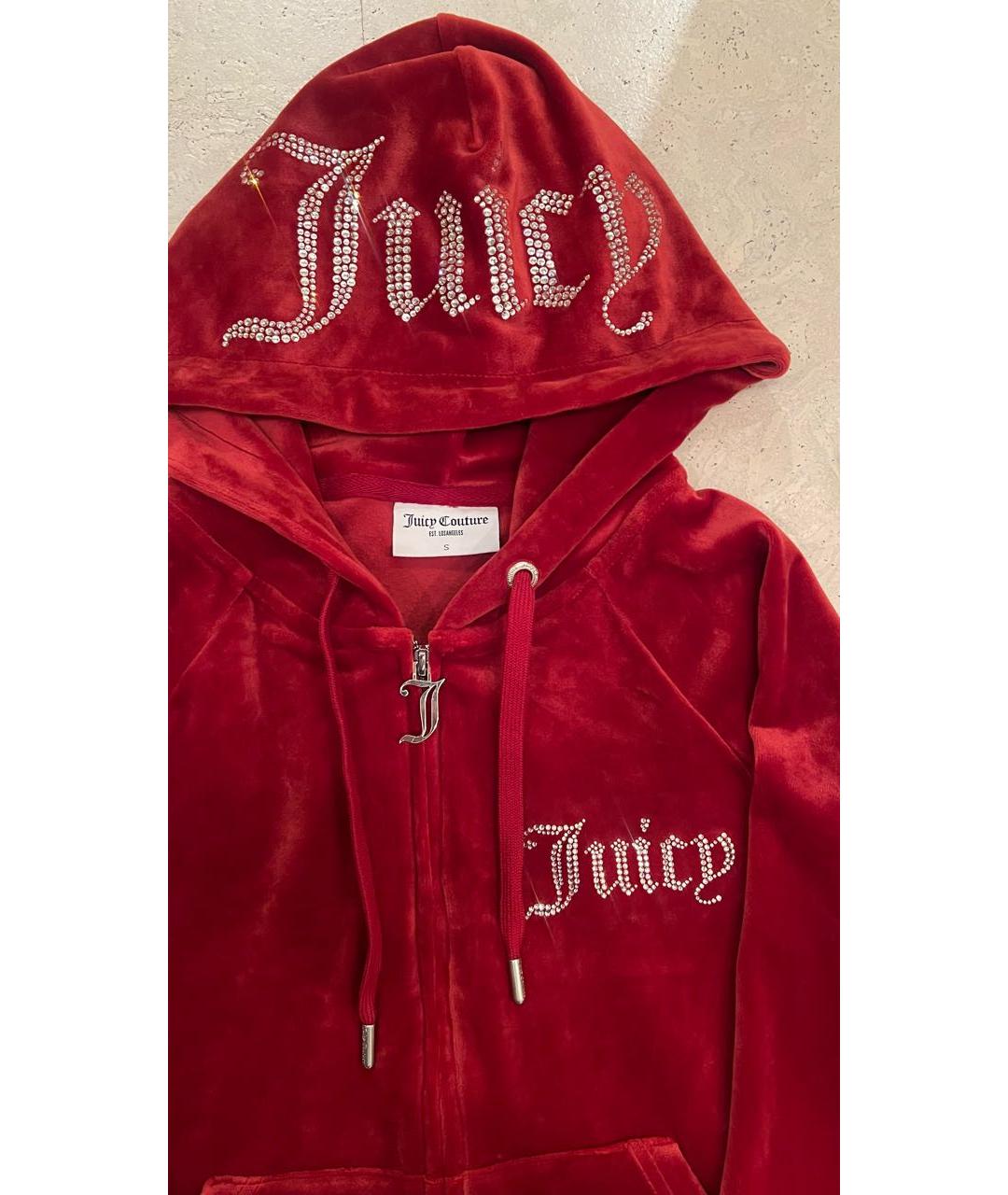 JUICY COUTURE Красный полиэстеровый спортивные костюмы, фото 3