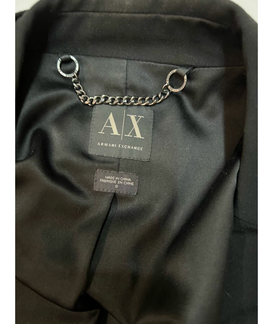 ARMANI EXCHANGE Черный жакет/пиджак, фото 4