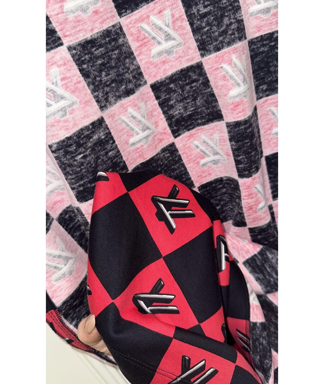 LOUIS VUITTON Мульти хлопковое повседневное платье, фото 7