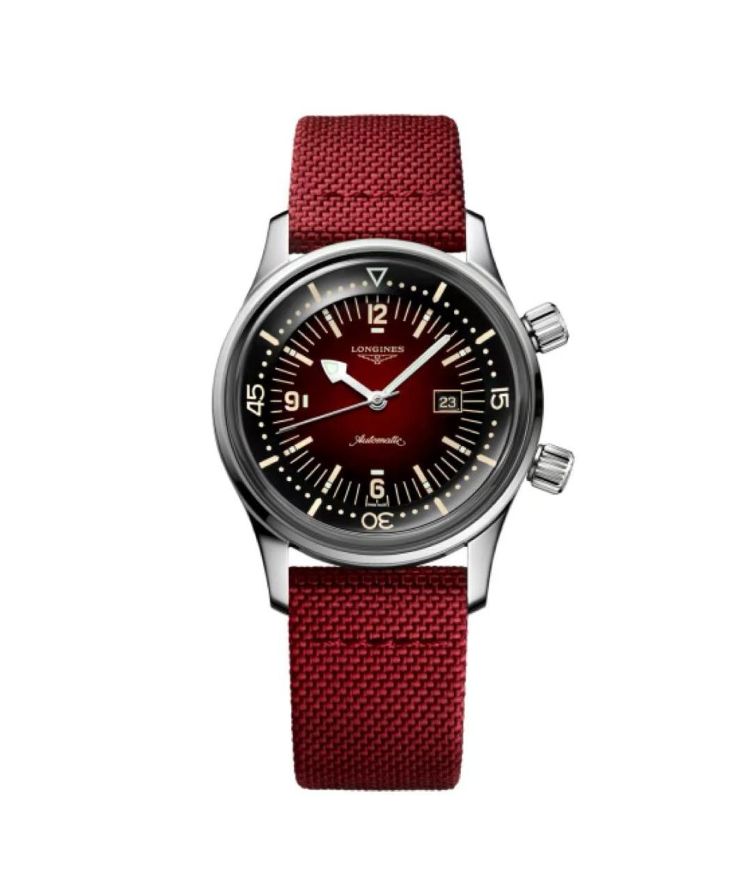 LONGINES Черные металлические часы, фото 1