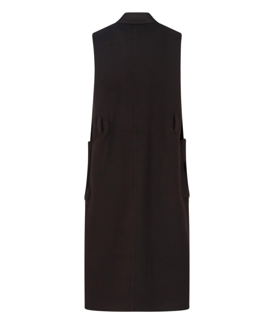 IVY OAK Коричневый шерстяной жилет, фото 2