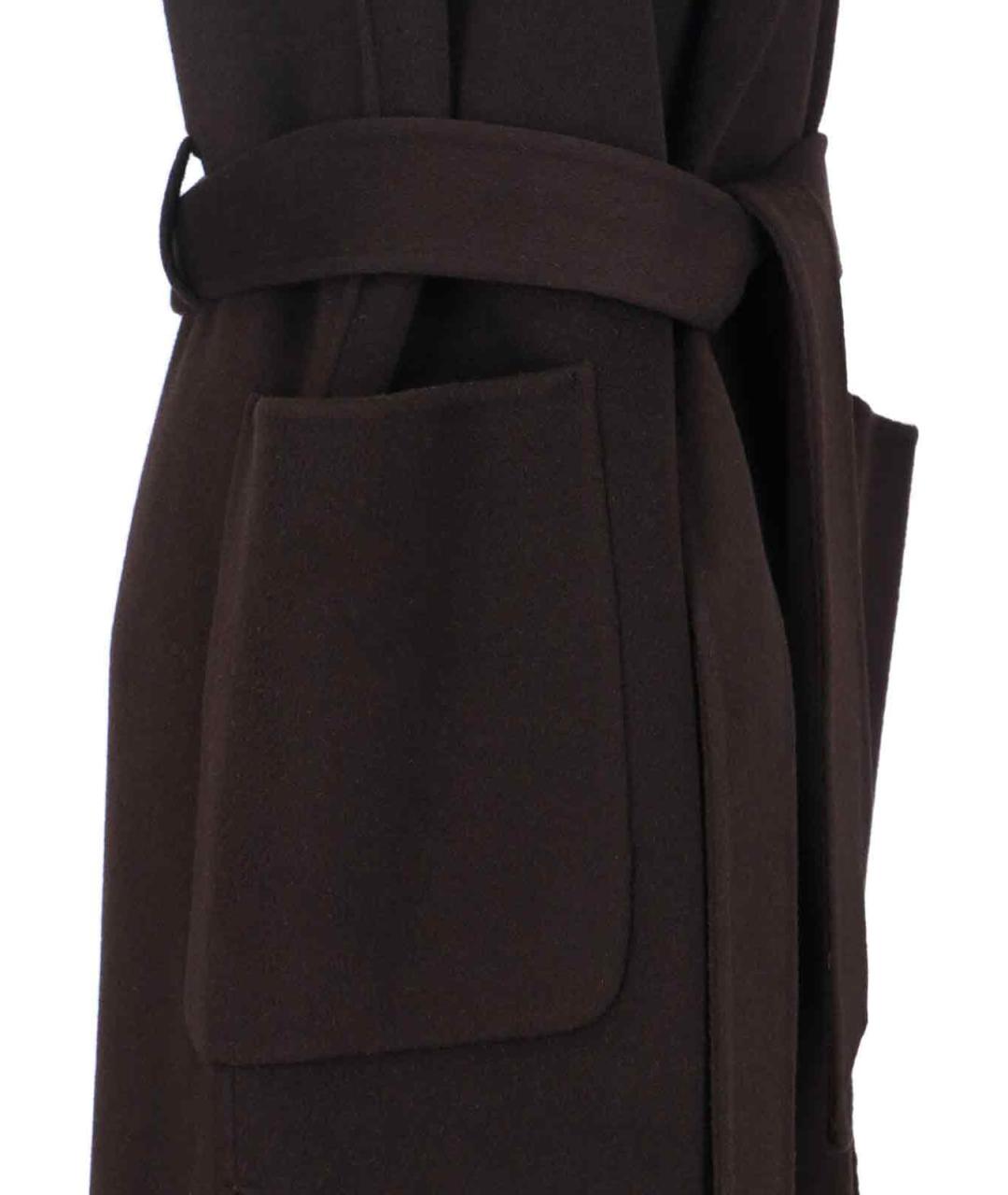 IVY OAK Коричневый шерстяной жилет, фото 4