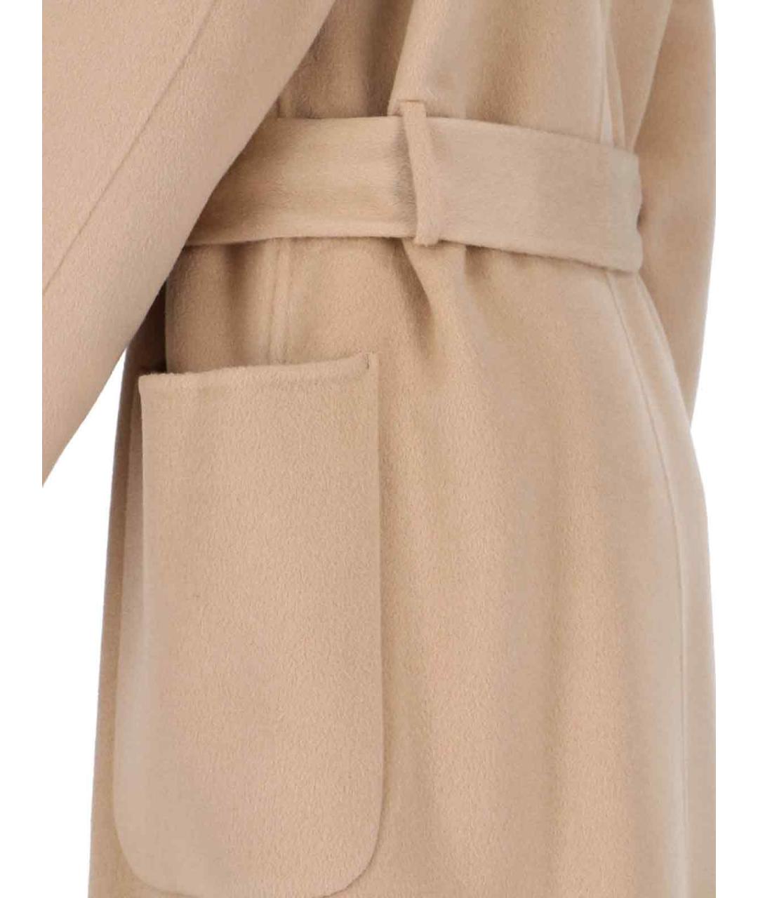 IVY OAK Бежевое шерстяное пальто, фото 4