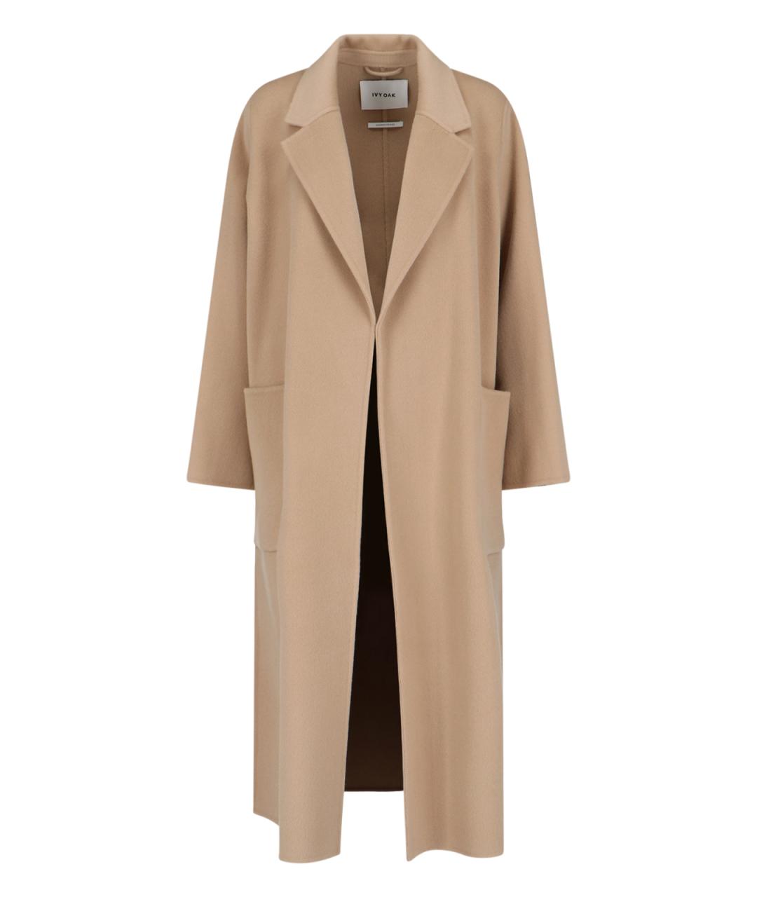 IVY OAK Бежевое шерстяное пальто, фото 1