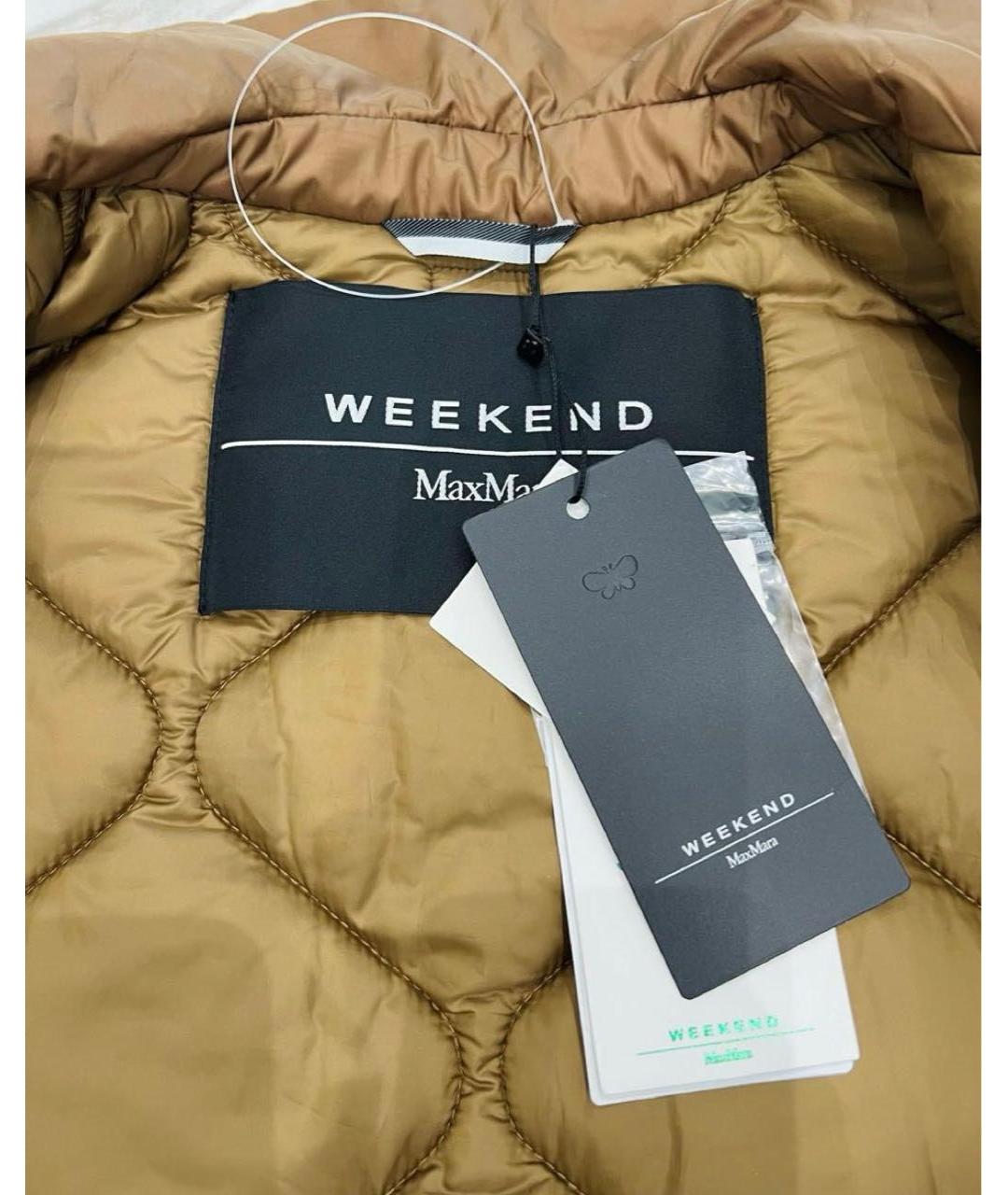 WEEKEND MAX MARA Коричневая куртка, фото 3