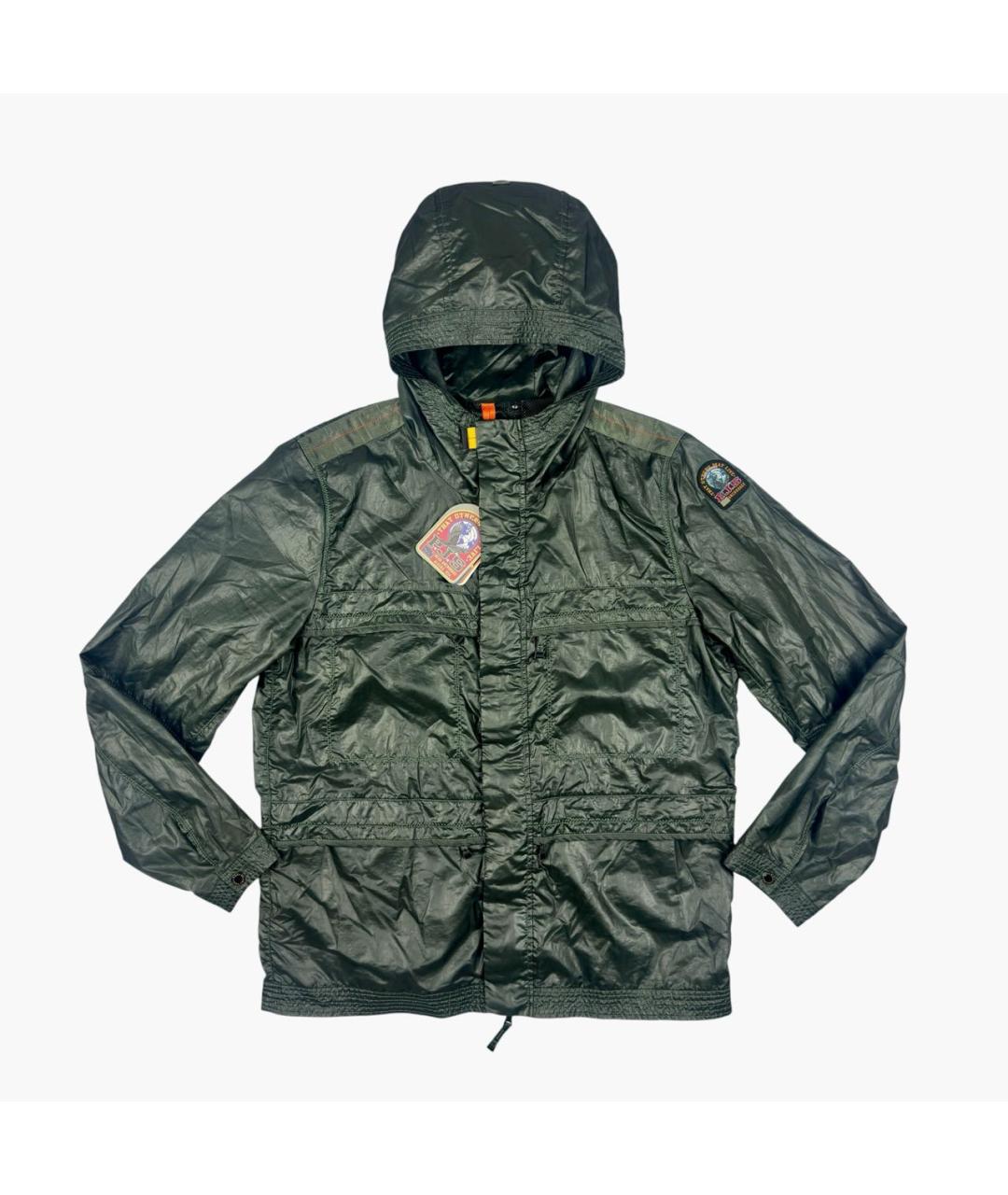 PARAJUMPERS Зеленая полиамидовая куртка, фото 9
