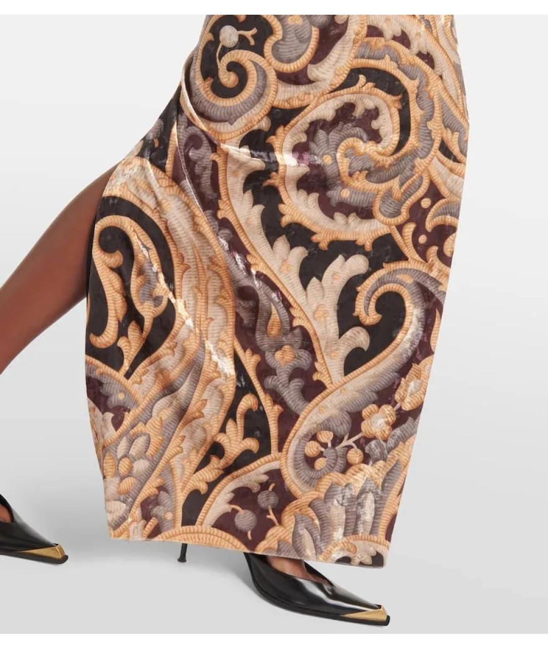 ETRO Коричневый костюм с юбками, фото 6