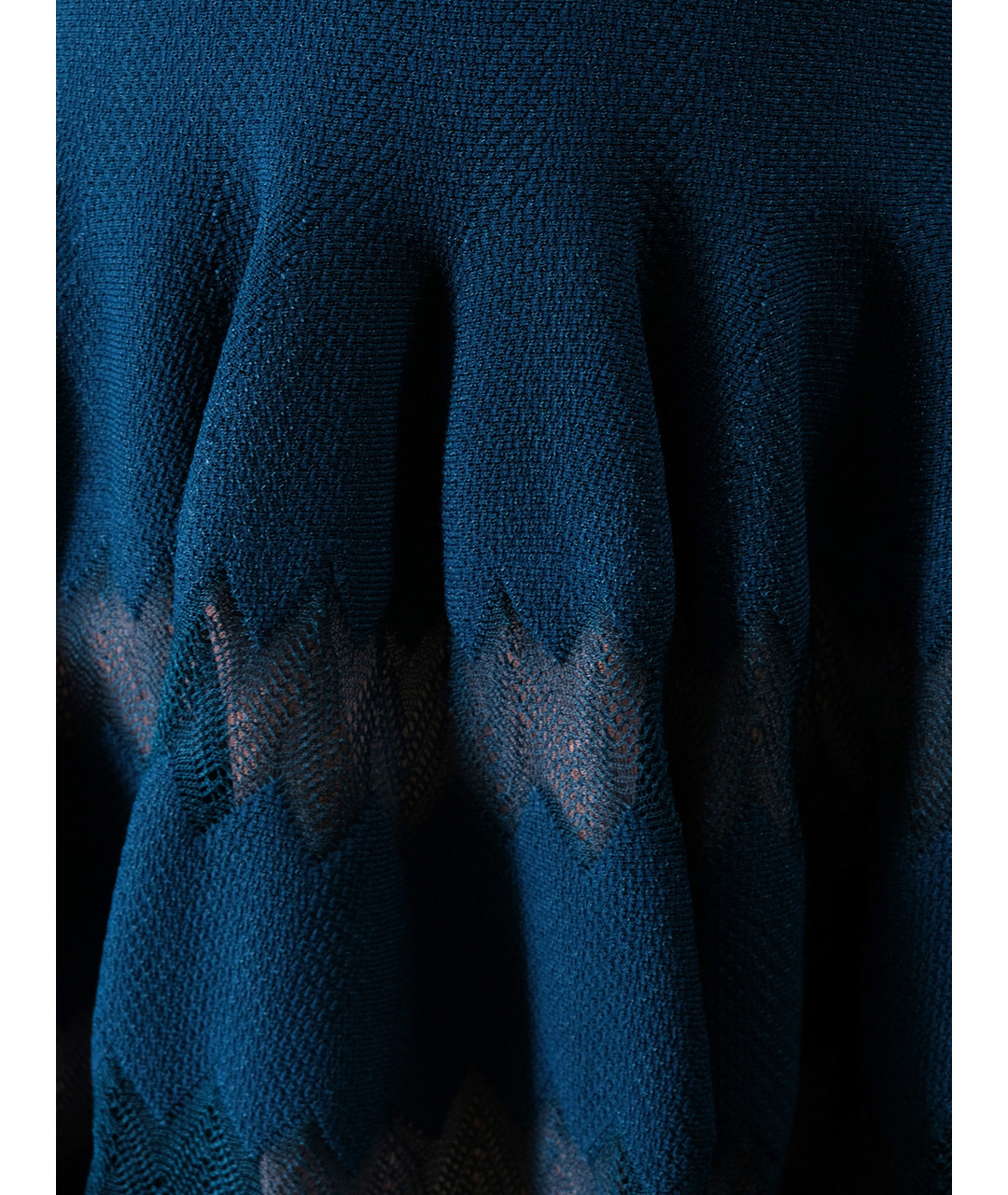 ALAIA Синее вискозное повседневное платье, фото 4