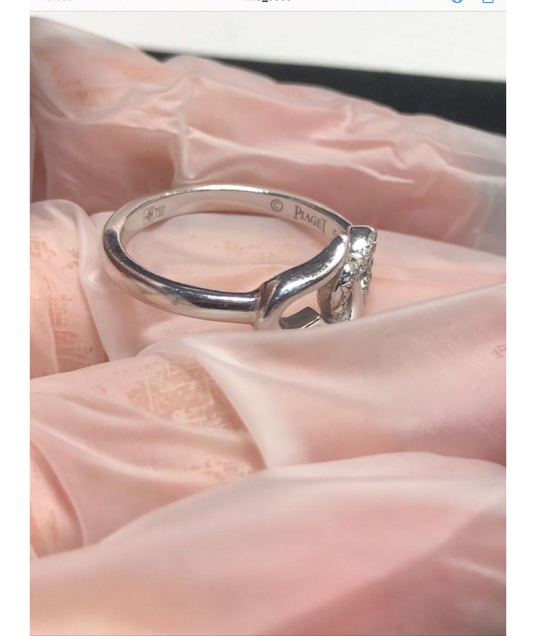 PIAGET Серебряное кольцо из белого золота, фото 5