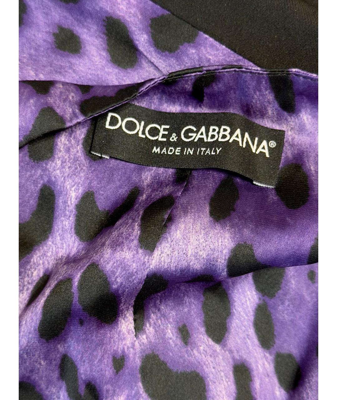 DOLCE&GABBANA Мульти шерстяной жилет, фото 4